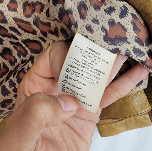 Paparazzi by Biz Western Boho Embroidered Moto Jacket - Picture 7 of 7